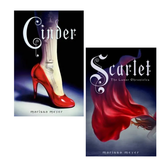 Cinder and Scarlet (Book 1 & 2:The Lunar Chronicles) by Marissa Meyer
